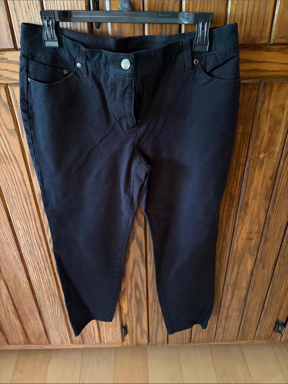 Chico's Black S O  Slimmings Jeans 
Size 1.5  equals a  8-10